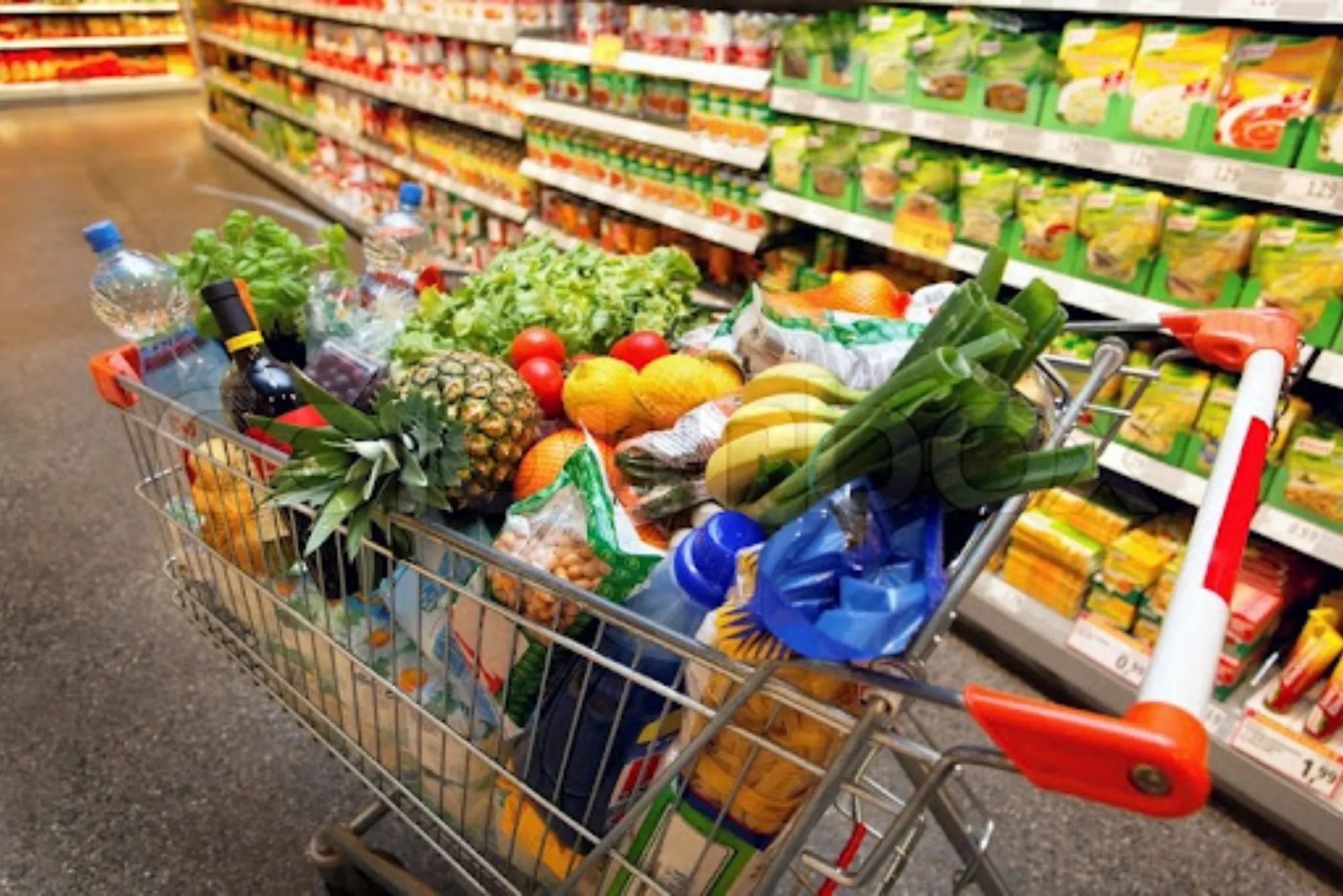 Supermarket Shopping Trolley