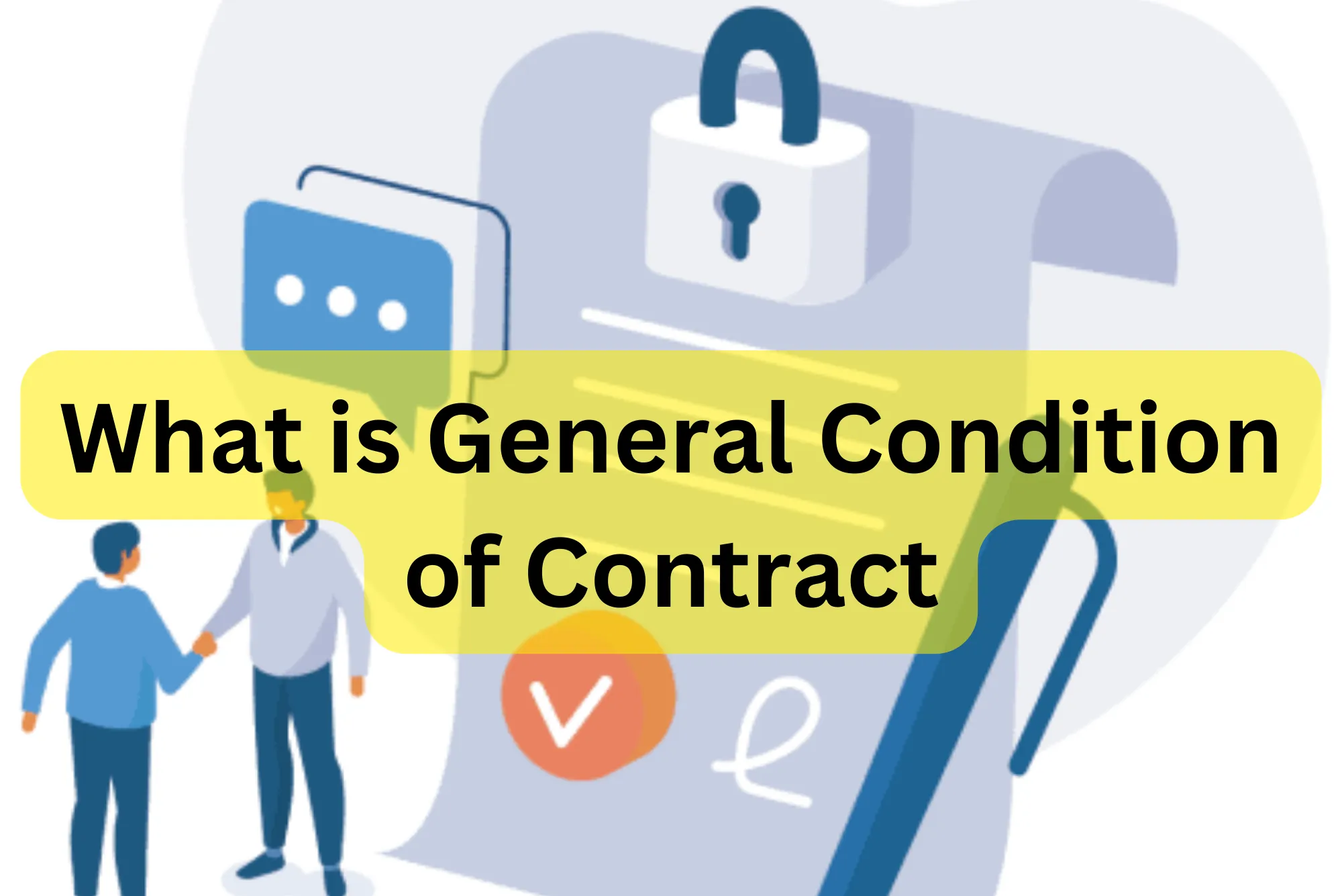 what is general condition of contract