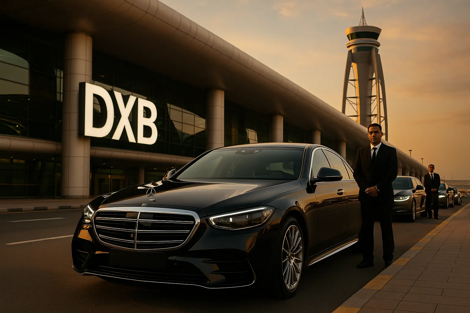 Dubai Airport Car Rental Mastery VIP Ground Transportation from DXB to Dubai's Luxury Destinations