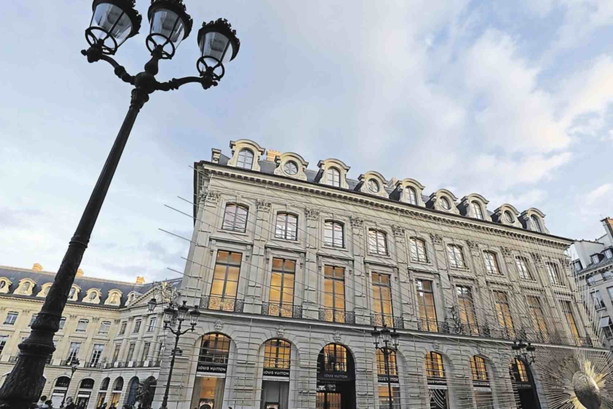 Paris France Rue Saint Honore and Avenue Montaigne