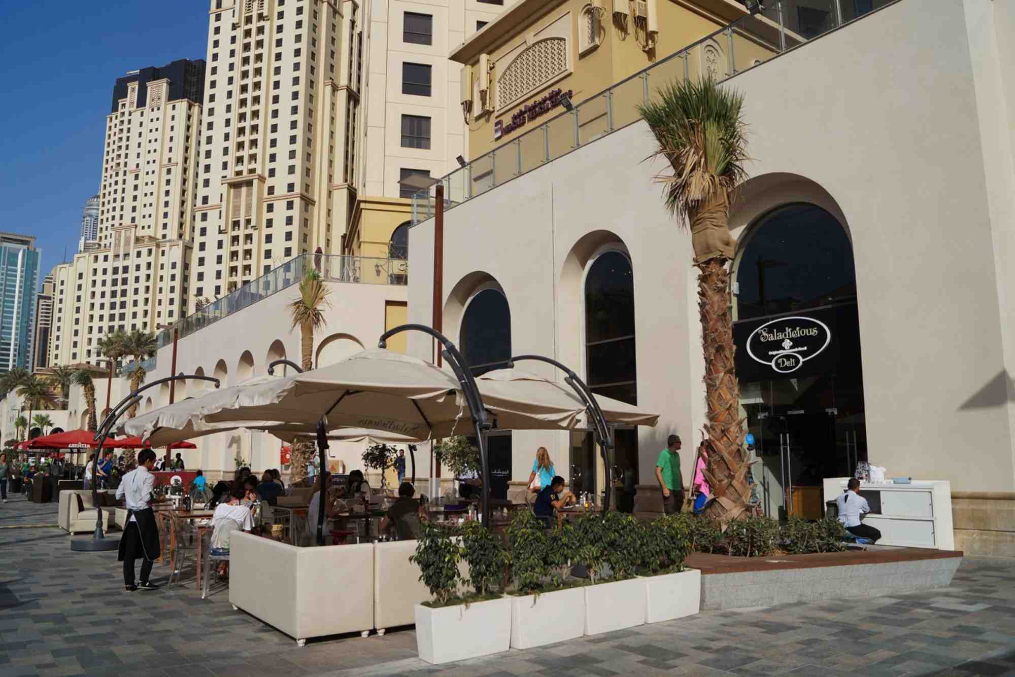 UAE Marina and JBR Retail Map you Can Walk