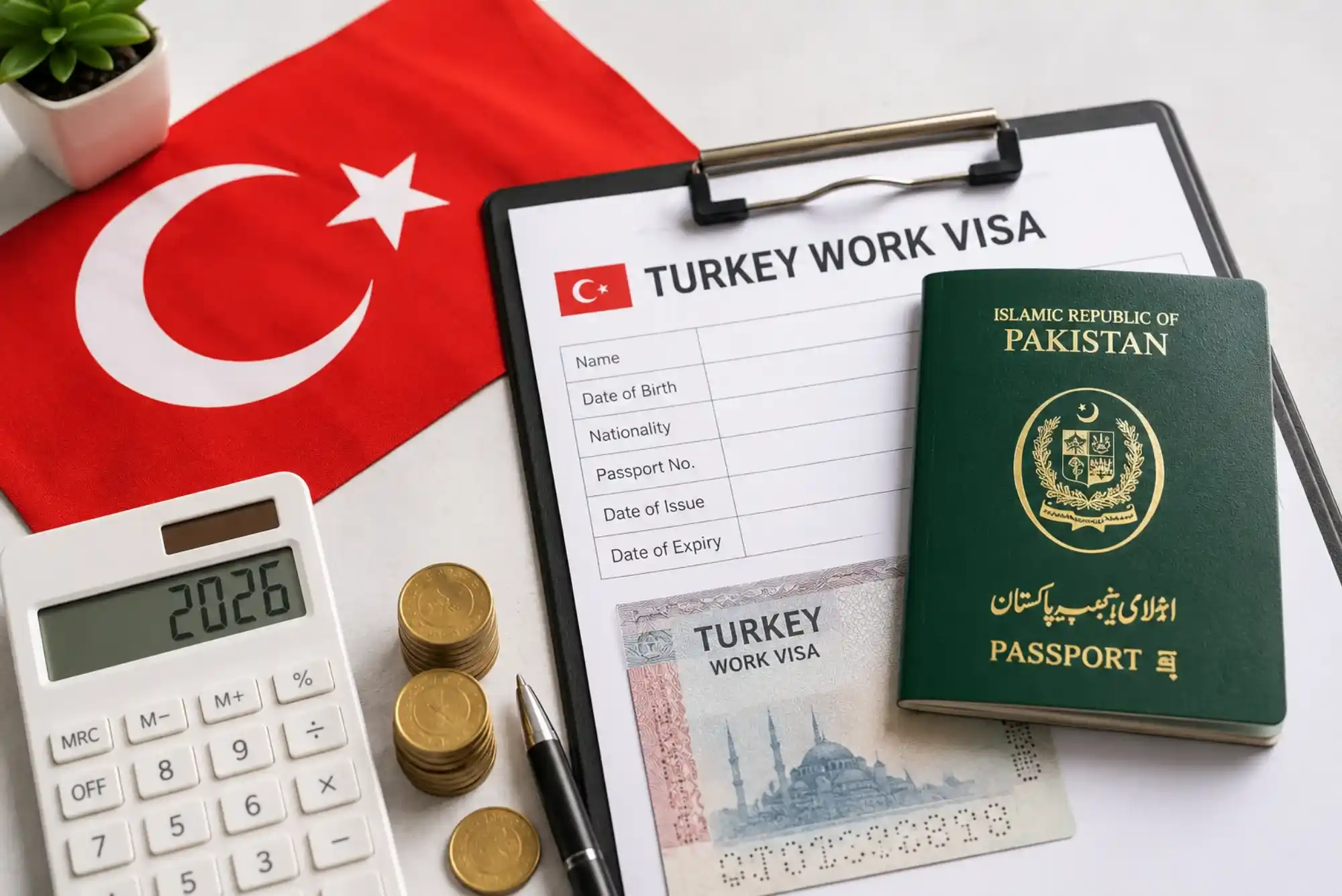Turkey Work Visa from Pakistan Price in 2026 Updated Fees and Price Breakdown