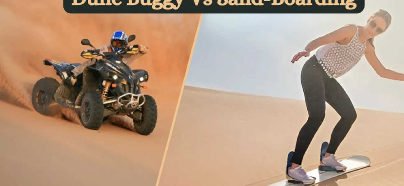 Dune Buggy vs. Sandboarding