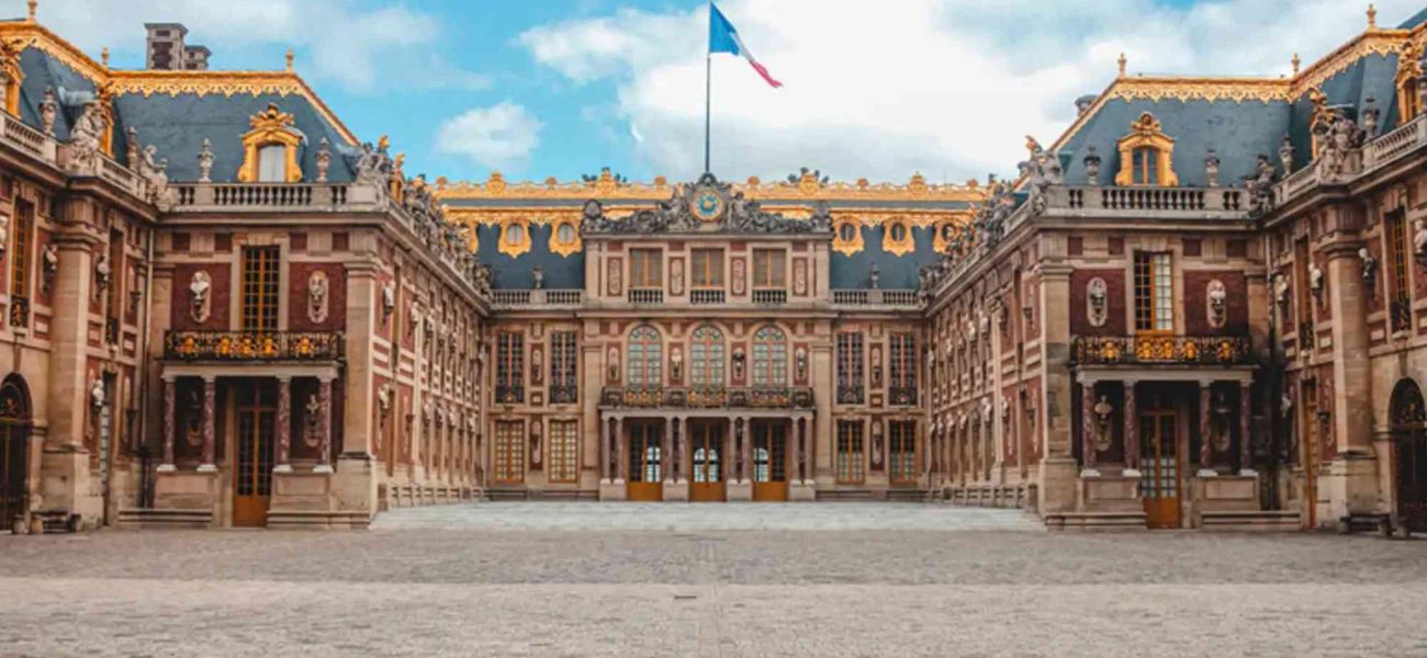 Paris France One Nation Day Plan Near Versailles