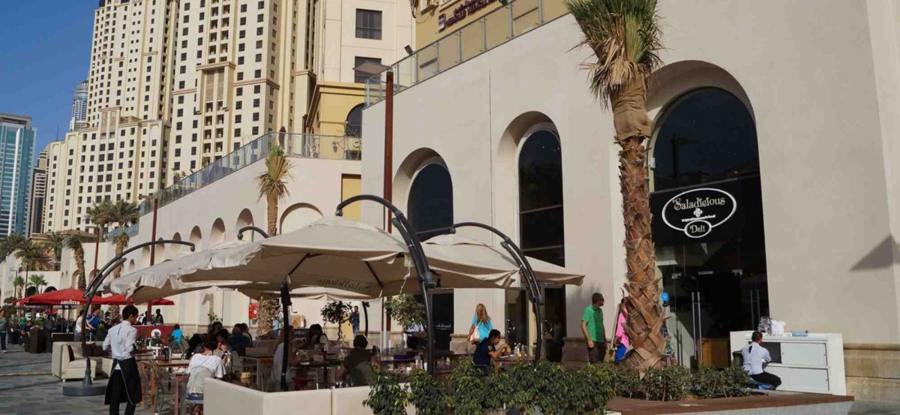 UAE Marina and JBR Retail Map you Can Walk