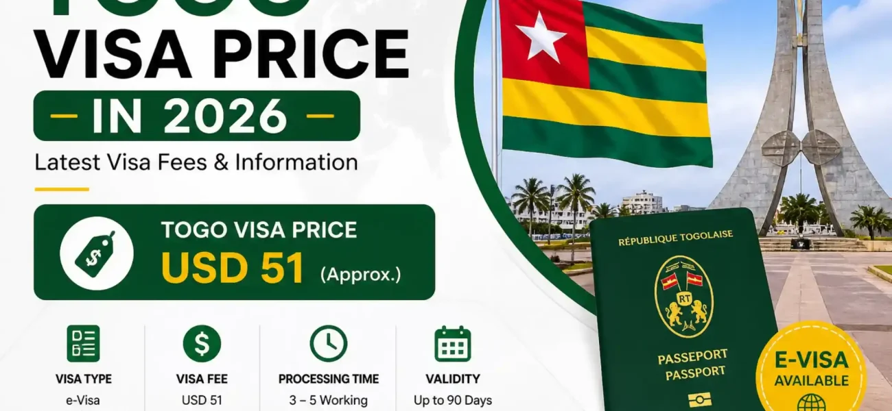 Togo Visa Price in 2026