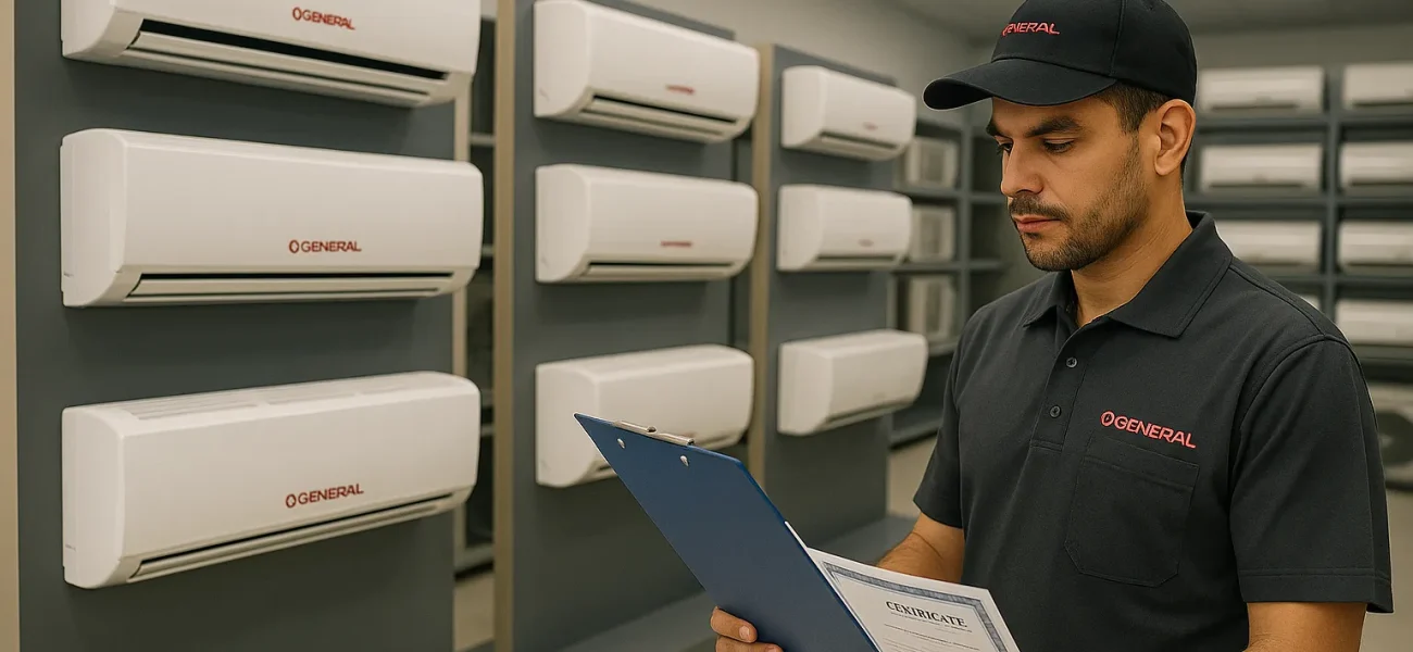 What certifications do O General AC suppliers need